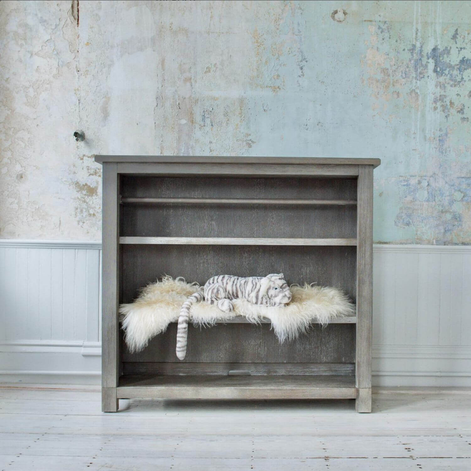 Milk Street Baby Relic Hutch/Bookcase Fossil - Lifestyle