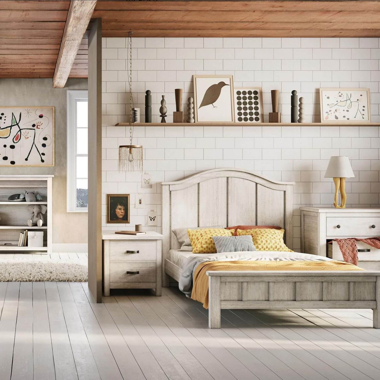 Milk Street Baby Relic Low Profile Footboard Cloud - Lifestyle