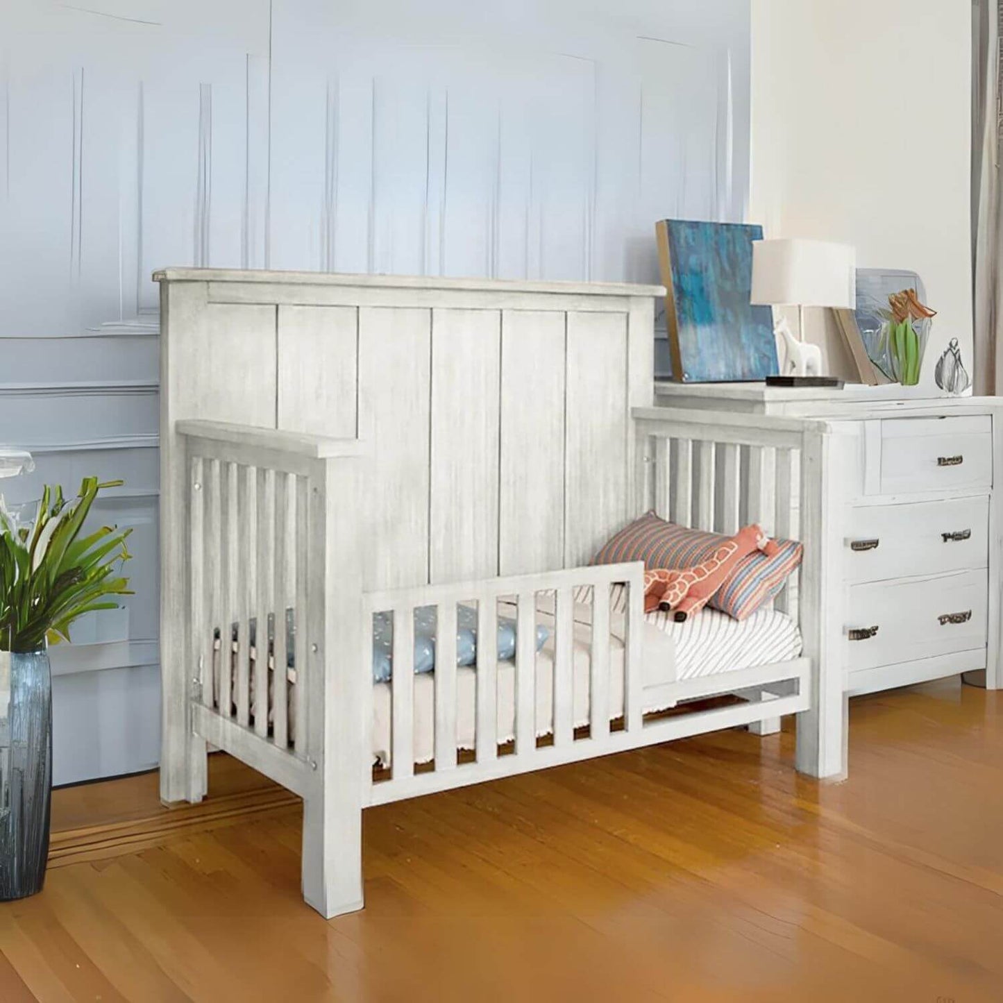Milk Street Baby Relic Toddler Bed Conversion Kit Cloud - Lifestyle