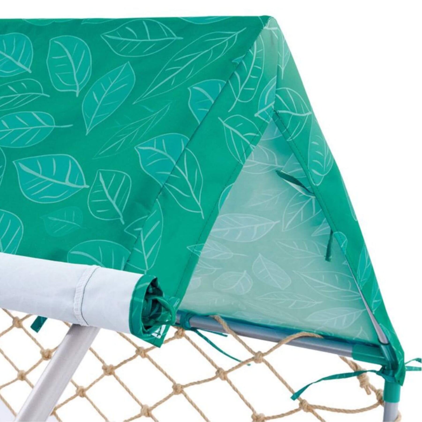 Close-up of Hape Sandbox Cabana Kit