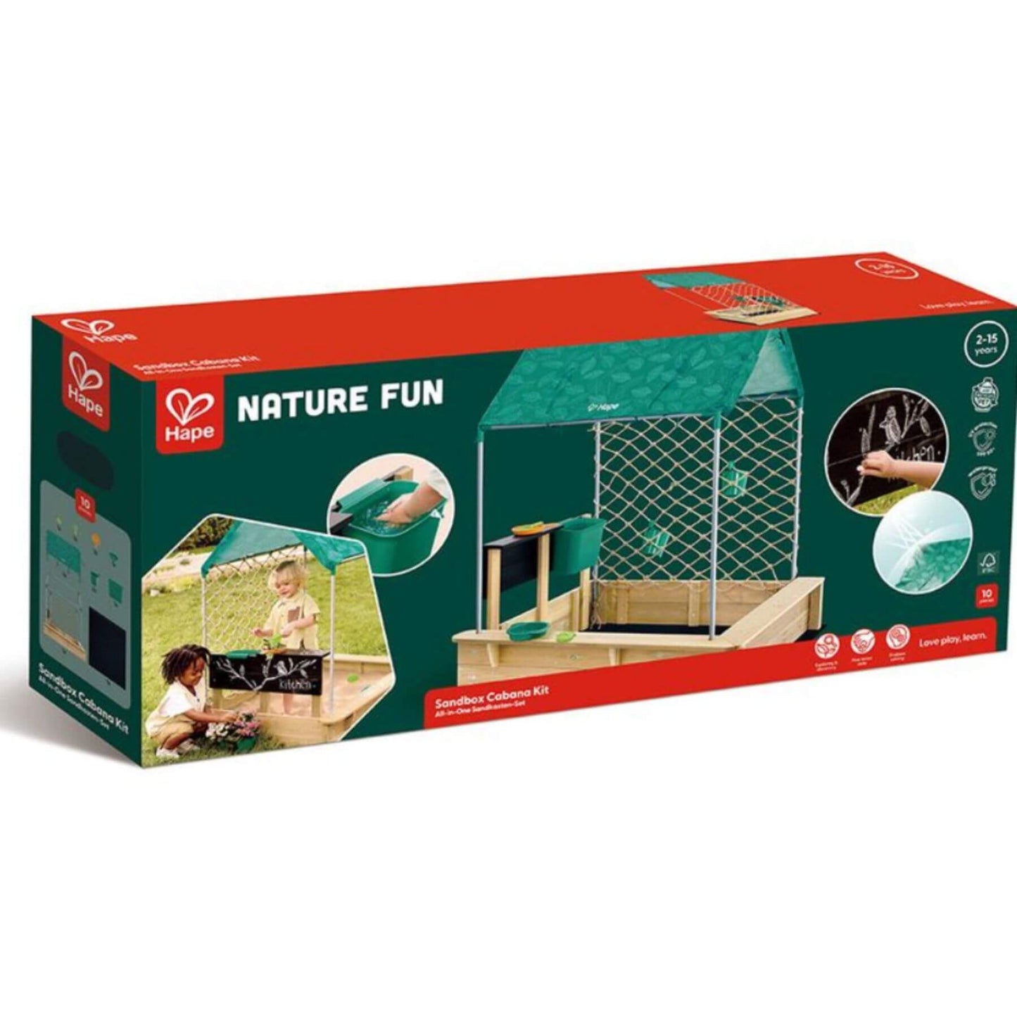 Packaged Hape Sandbox Cabana Kit