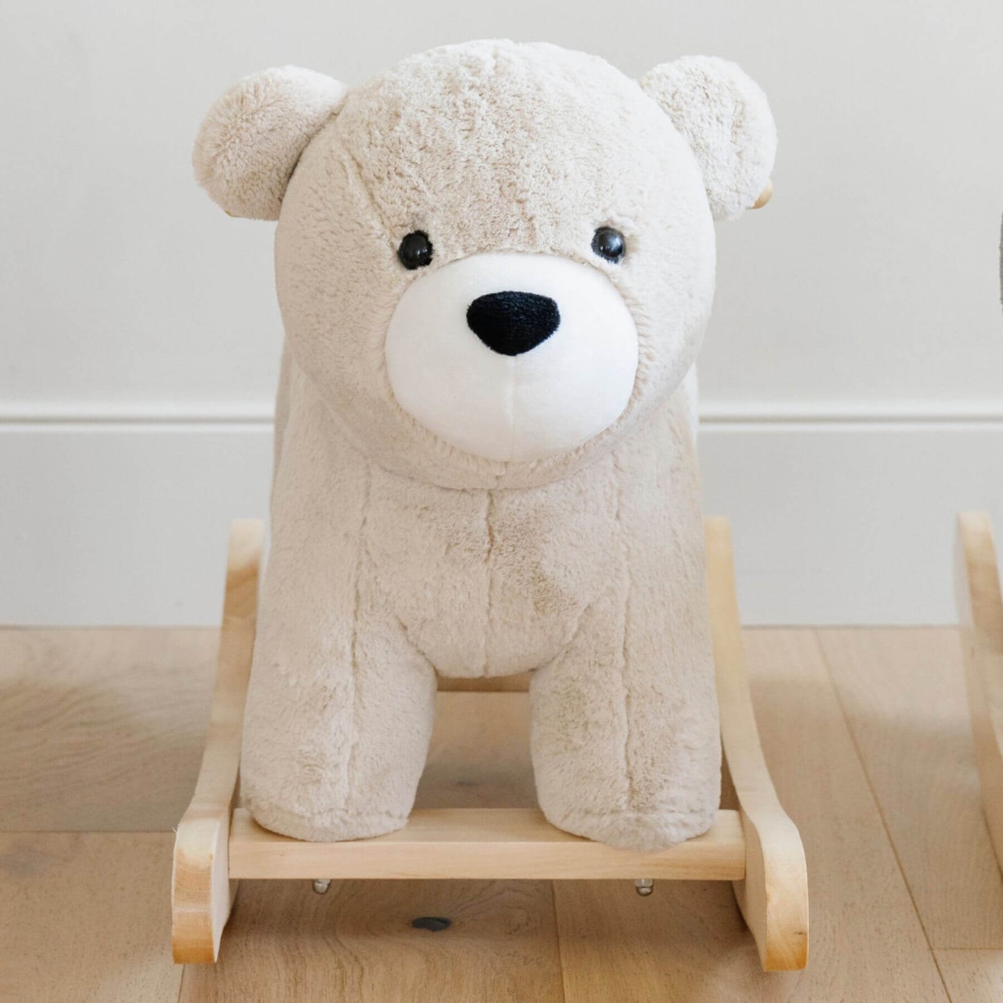 Saranoni Stuffed Animal Rocker - Bear against a plain background