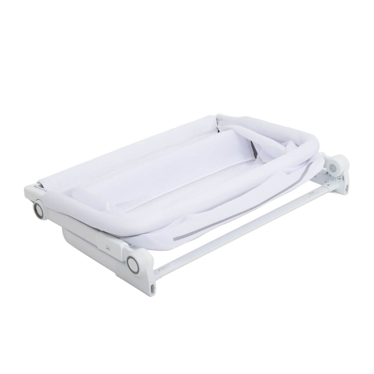 Venice Child Sunset Dreaming Bedside Bassinet | White - Folded