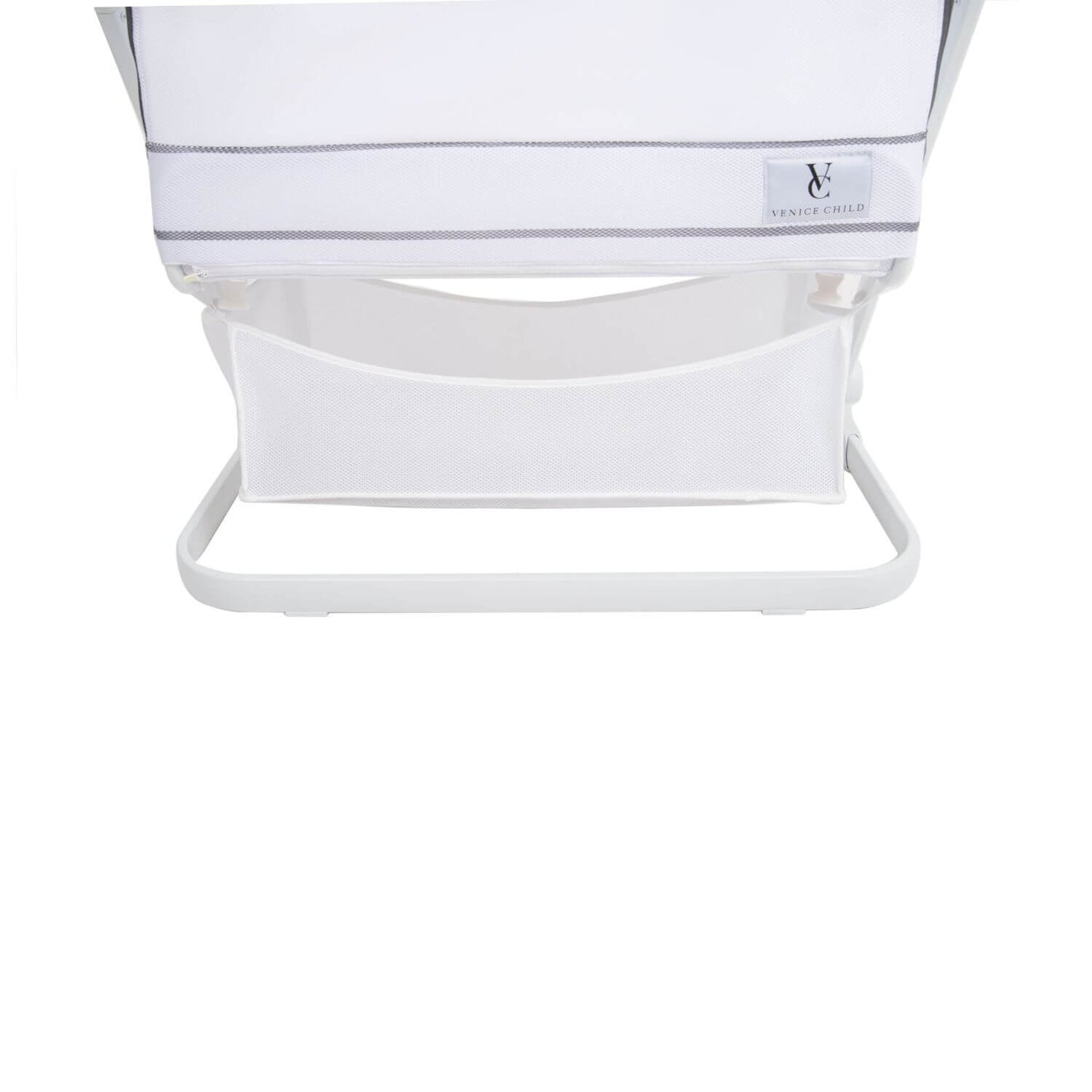 Venice Child Sunset Dreaming Bedside Bassinet | White - Detail