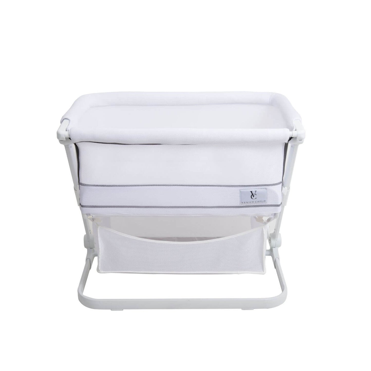 Venice Child Sunset Dreaming Bedside Bassinet | White