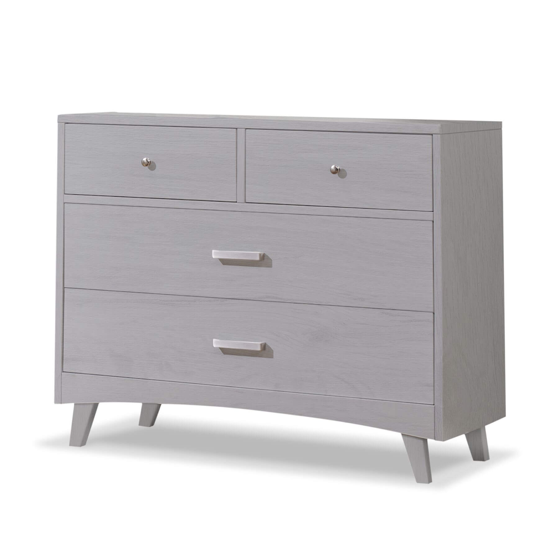 Sorelle Soho 4 Drawer Dresser Grey