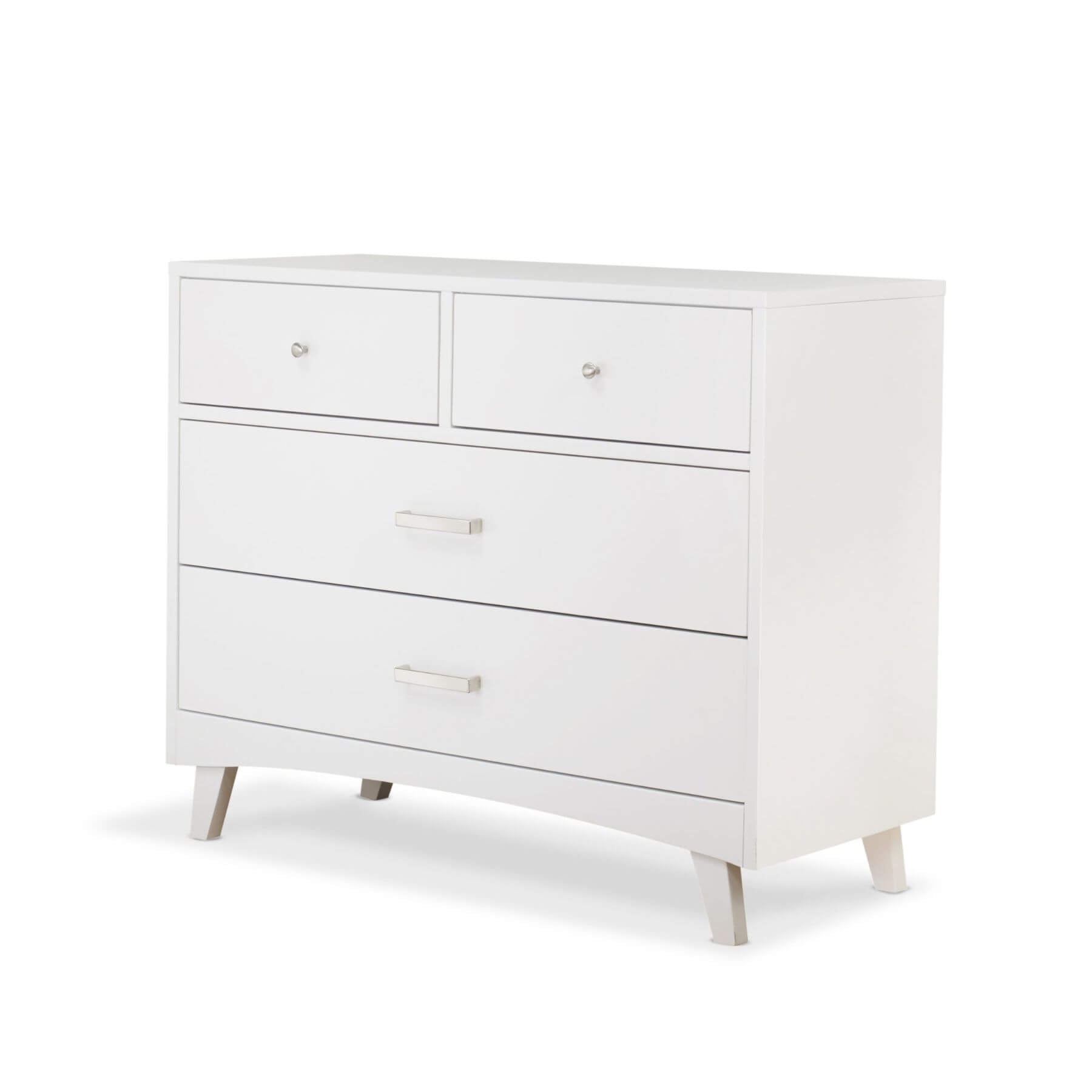 Sorelle Soho 4 Drawer Dresser White