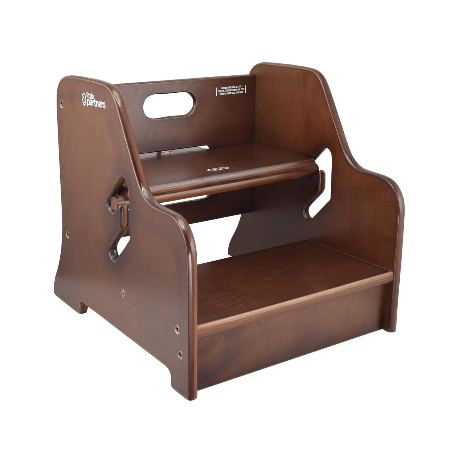 Little Partners StepUp Step Stool Espresso