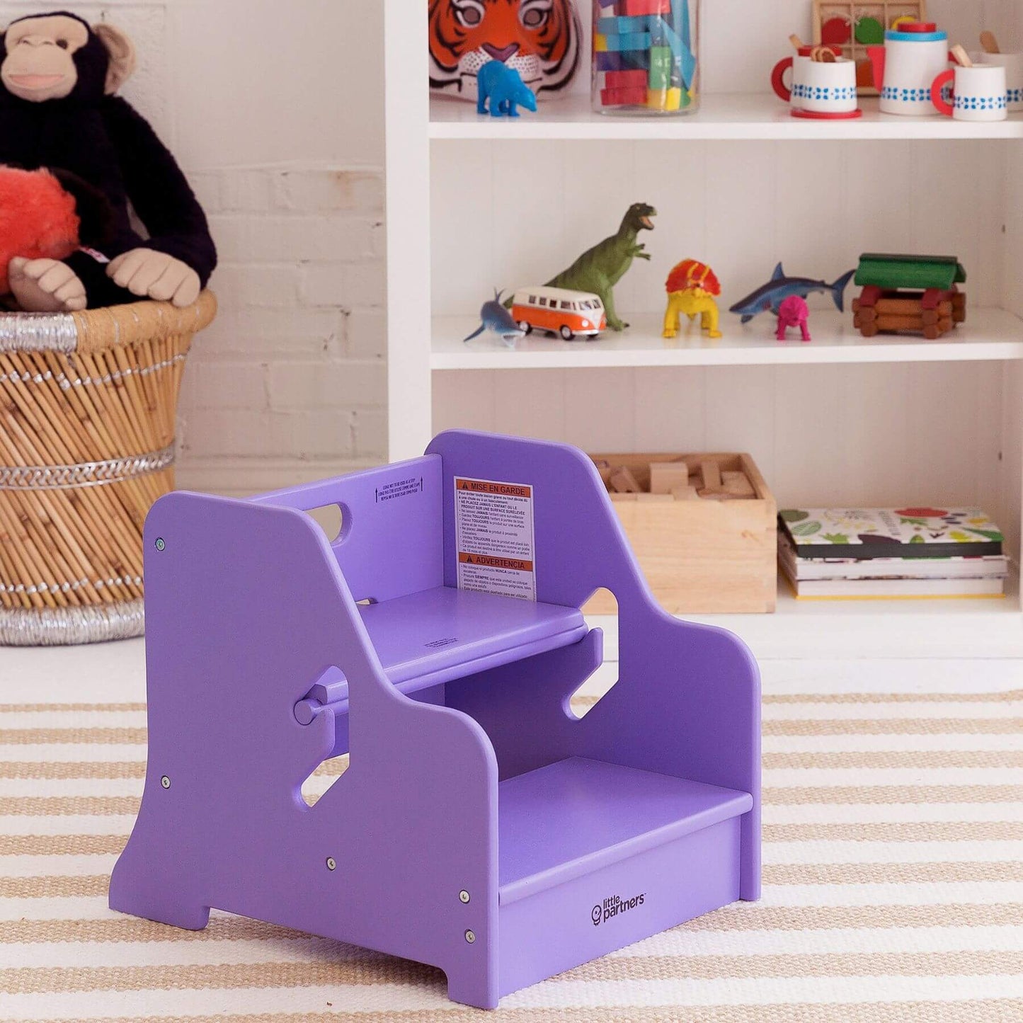 Little Partners StepUp Step Stool Lilac