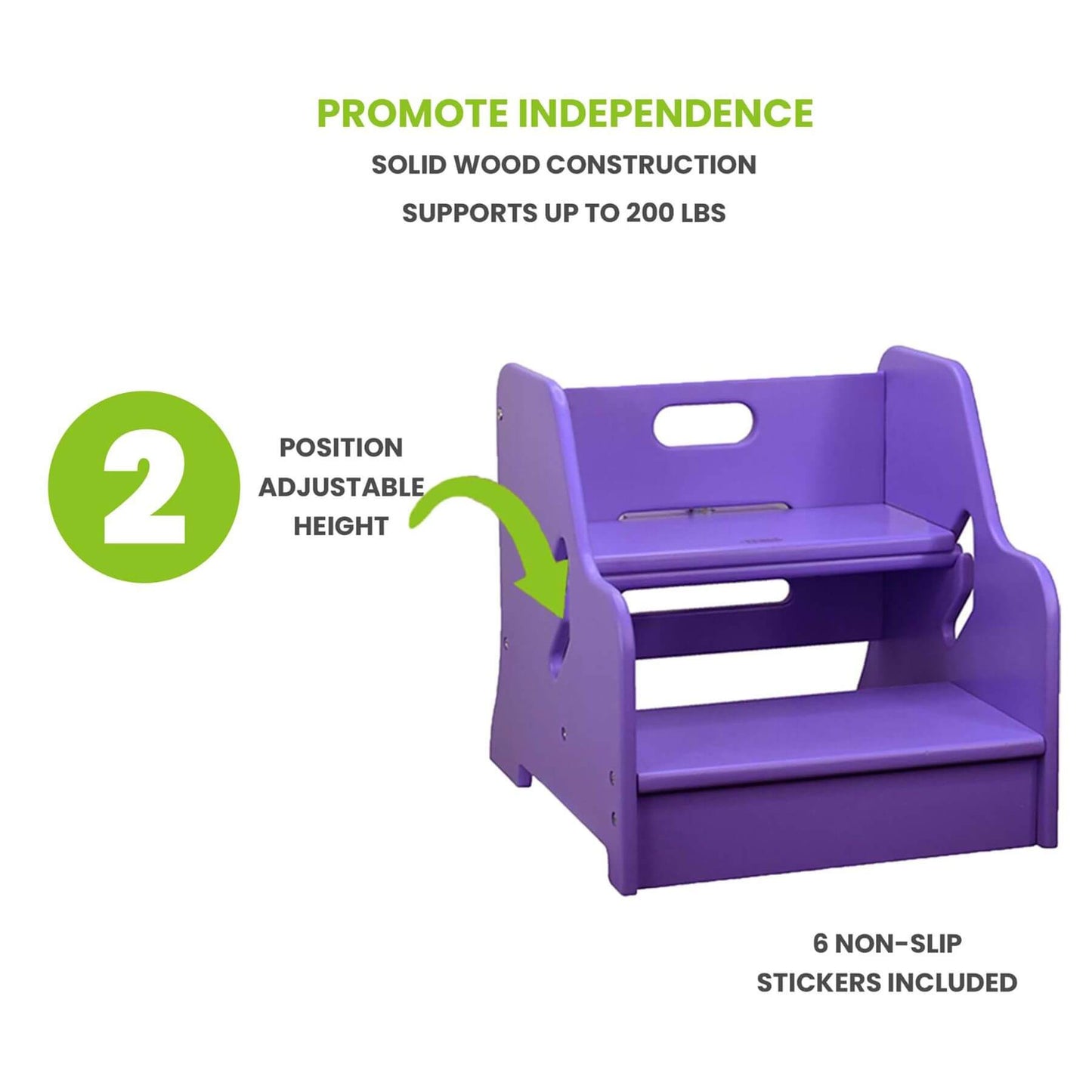 Little Partners StepUp Step Stool Lilac