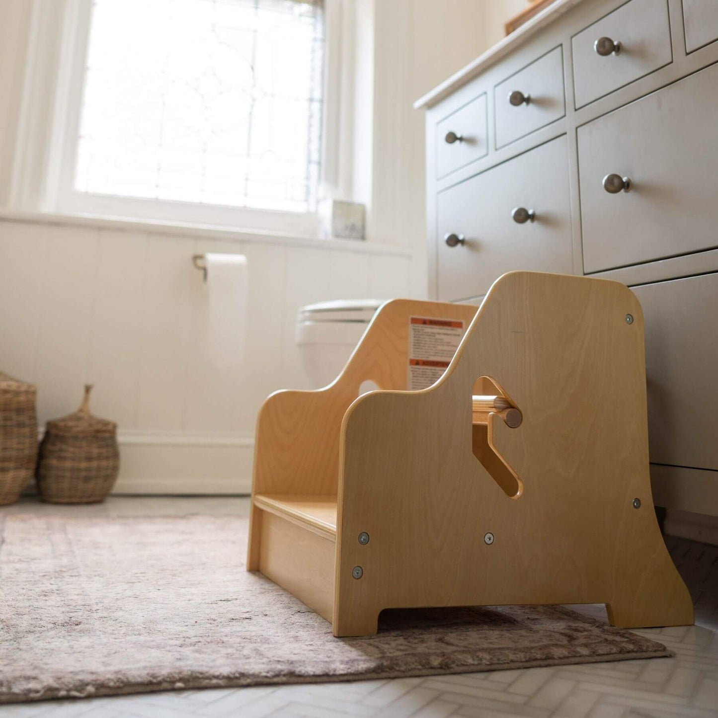 Little Partners StepUp Step Stool Natural