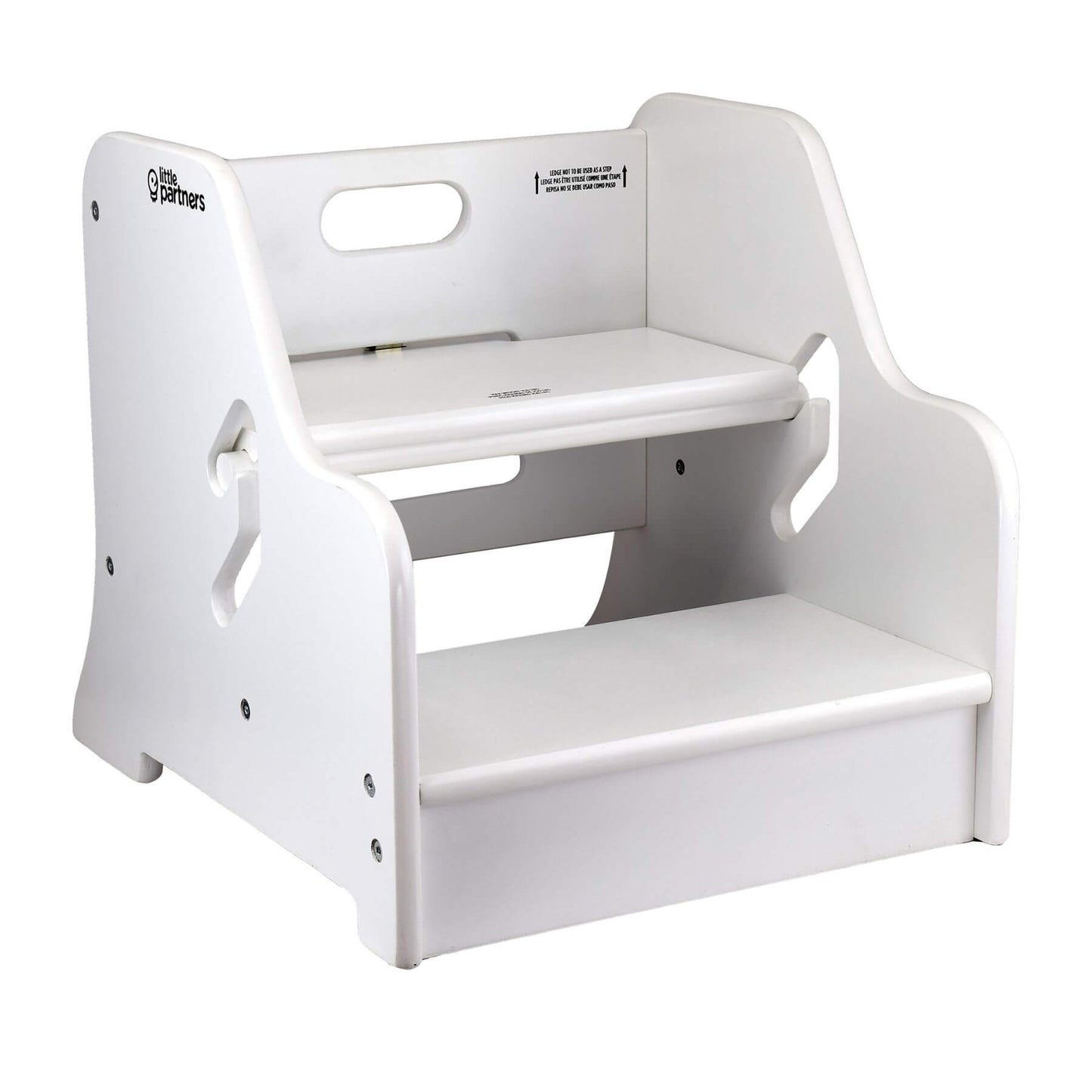 Little Partners StepUp Step Stool White