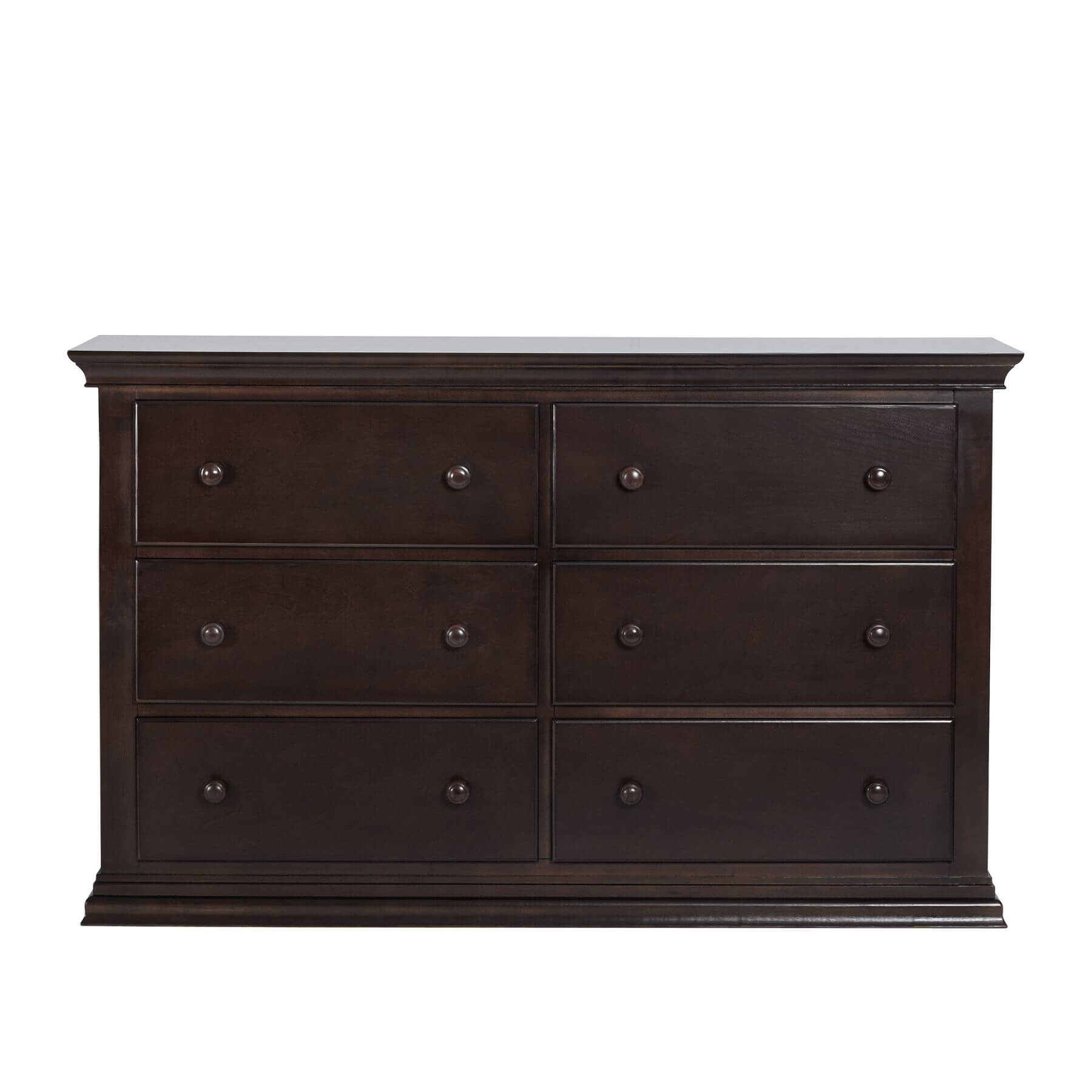Suite Bebe Universal 6 Drawer Dresser Espresso