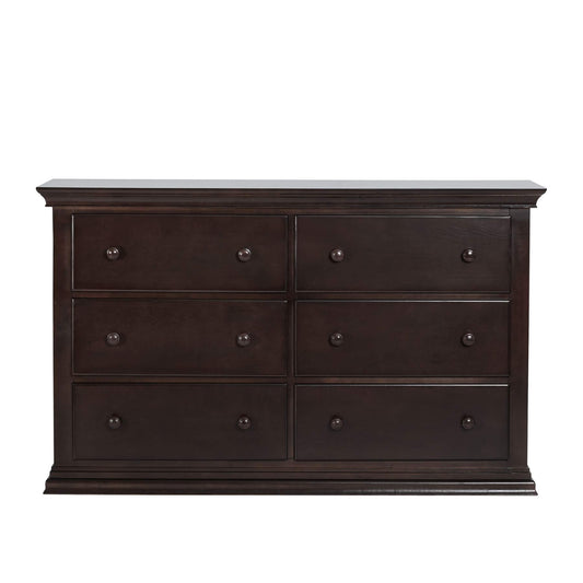 Suite Bebe Universal 6 Drawer Dresser Espresso
