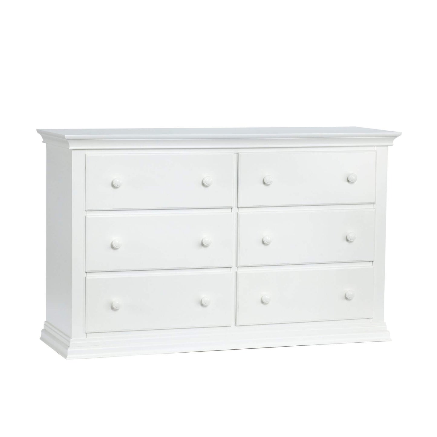 Suite Bebe Universal 6 Drawer Dresser White