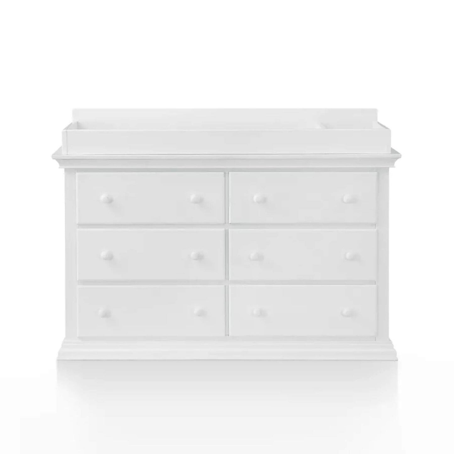 Suite Bebe Universal 6 Drawer Dresser White