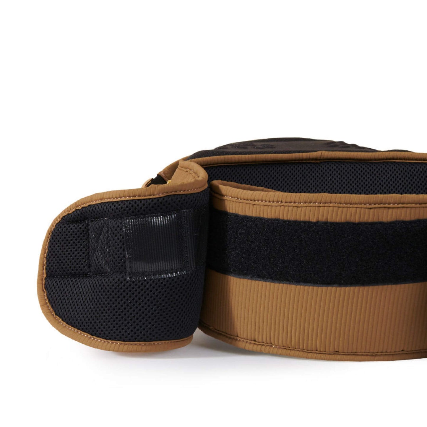 Close-up of Sunveno Easy Hold Baby Hipseat Carrier - Brown