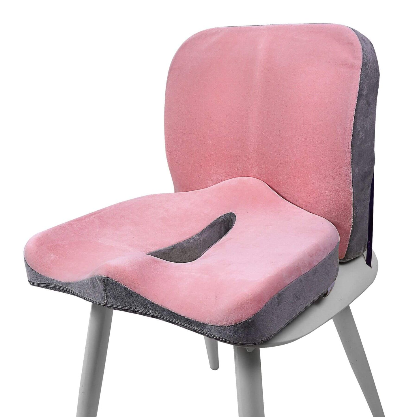 Sunveno Memory Foam Seat Cushion on a chair with a white background