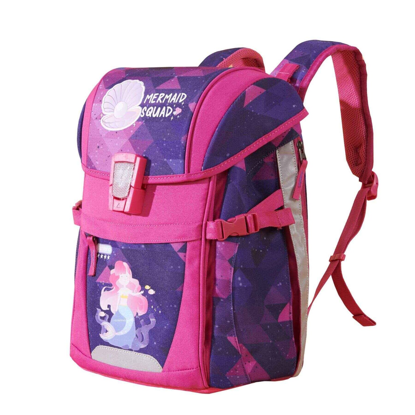 Sunveno Over-clip Kids School Backpack Pink
