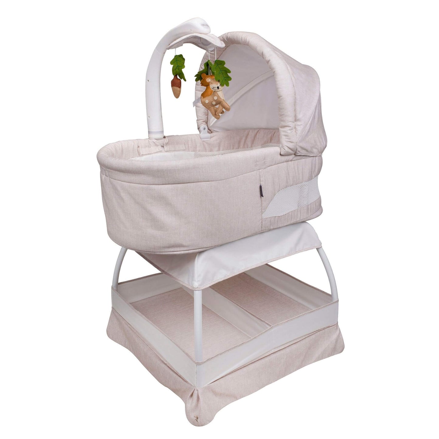 TruBliss Sweetli Calm Bassinet Wheat Melange