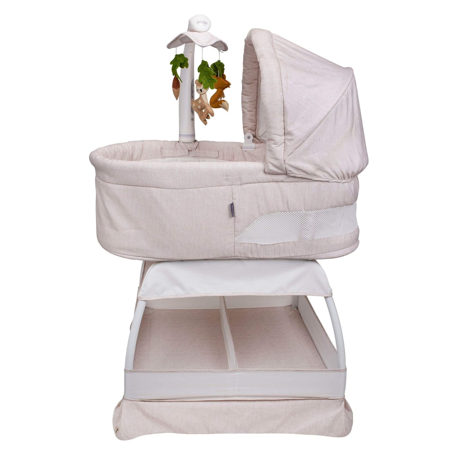TruBliss Sweetli Calm Bassinet Wheat Melange