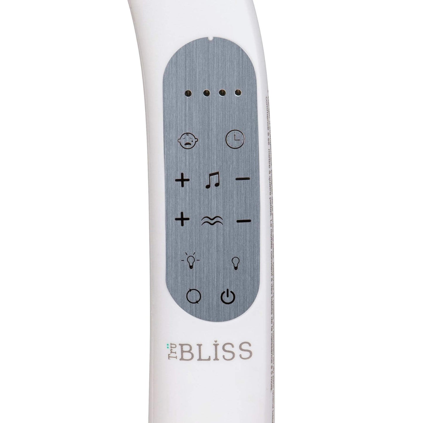 Remove Control of TruBliss Sweetli Calm Bassinet Wheat Melange