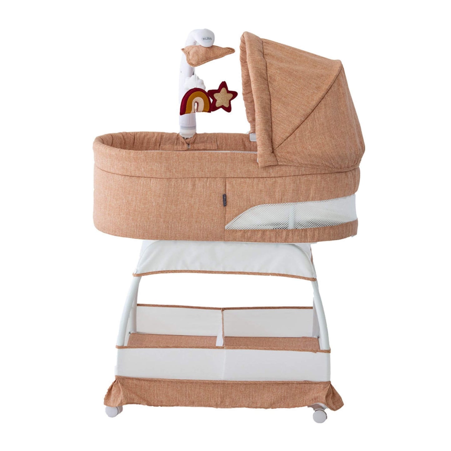 TruBliss Sweetli Nurture Bassinet Clay Melange