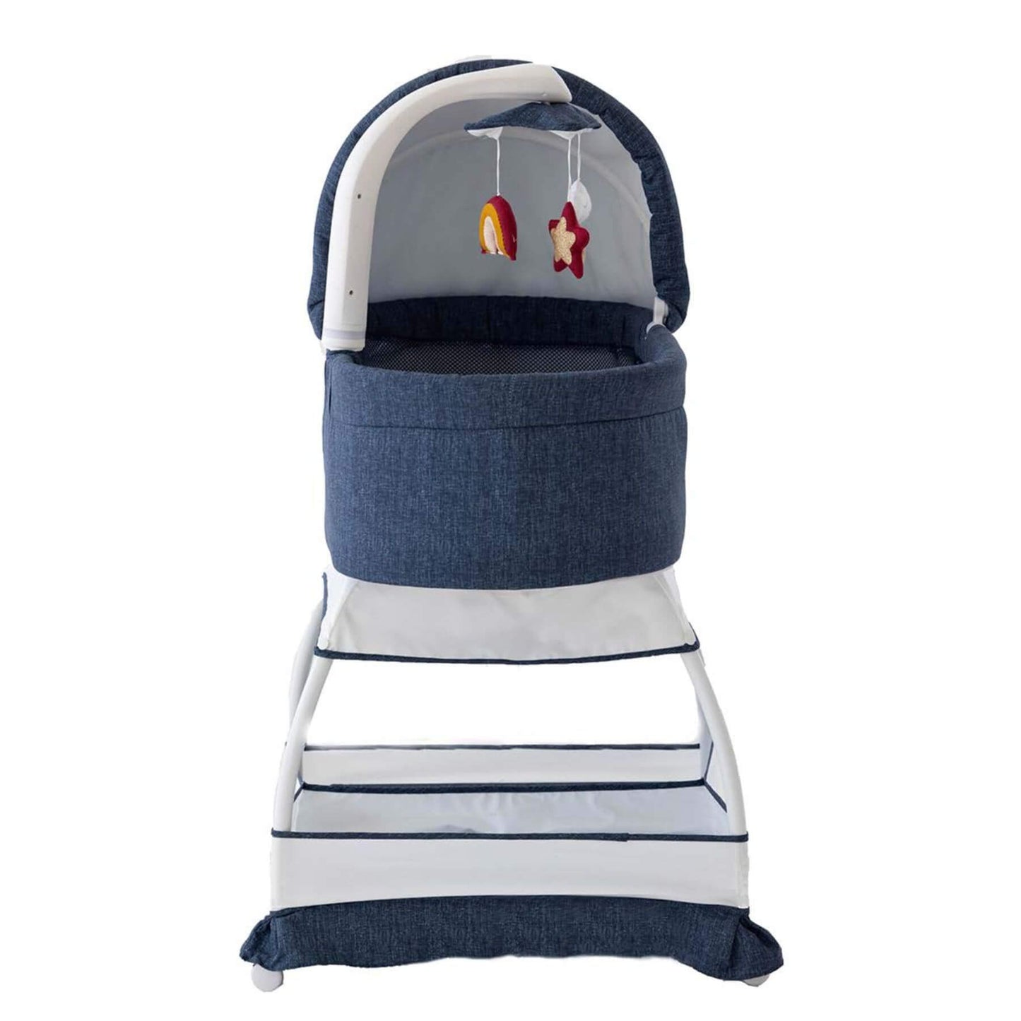 TruBliss Sweetli Nurture Bassinet Denim Melange
