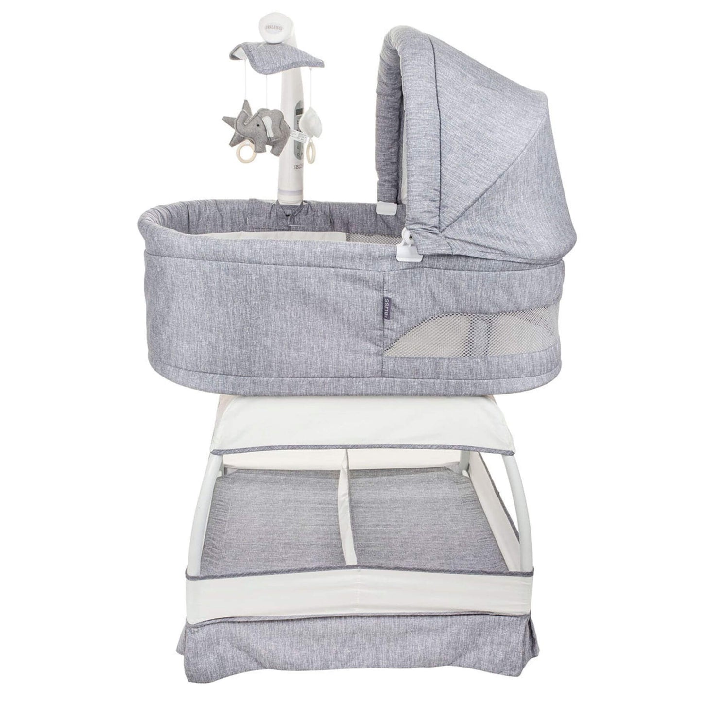 TruBliss Sweetli Nurture Bassinet Grey Melange