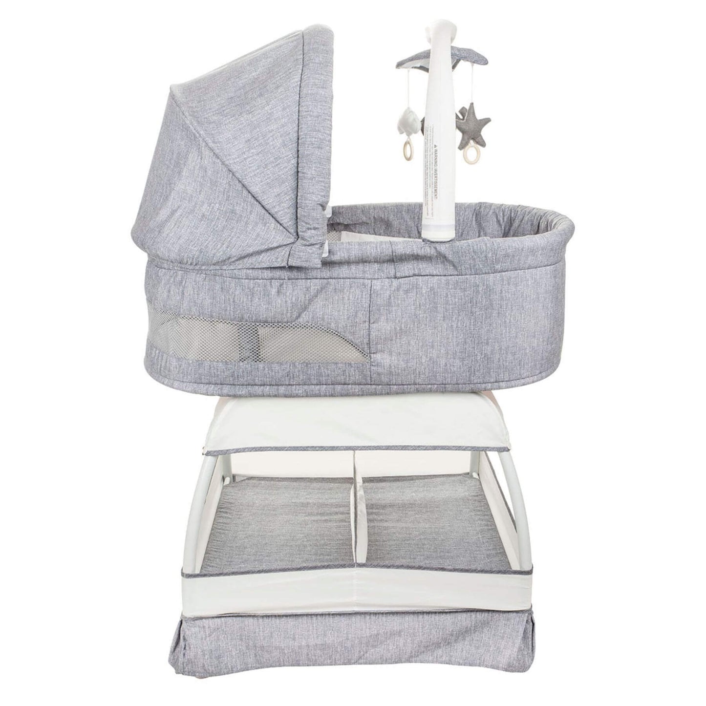 TruBliss Sweetli Nurture Bassinet Grey Melange
