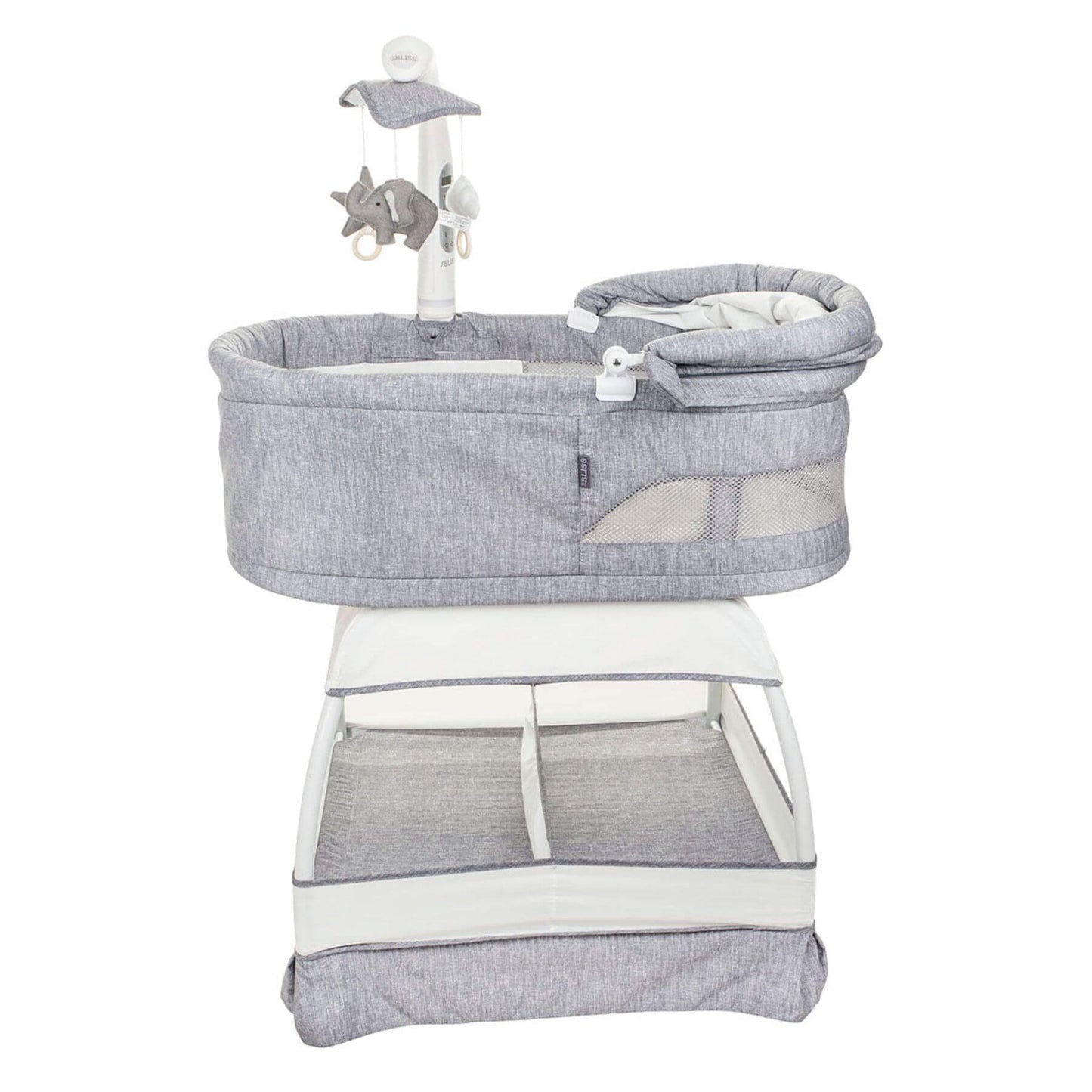 TruBliss Sweetli Nurture Bassinet Grey Melange