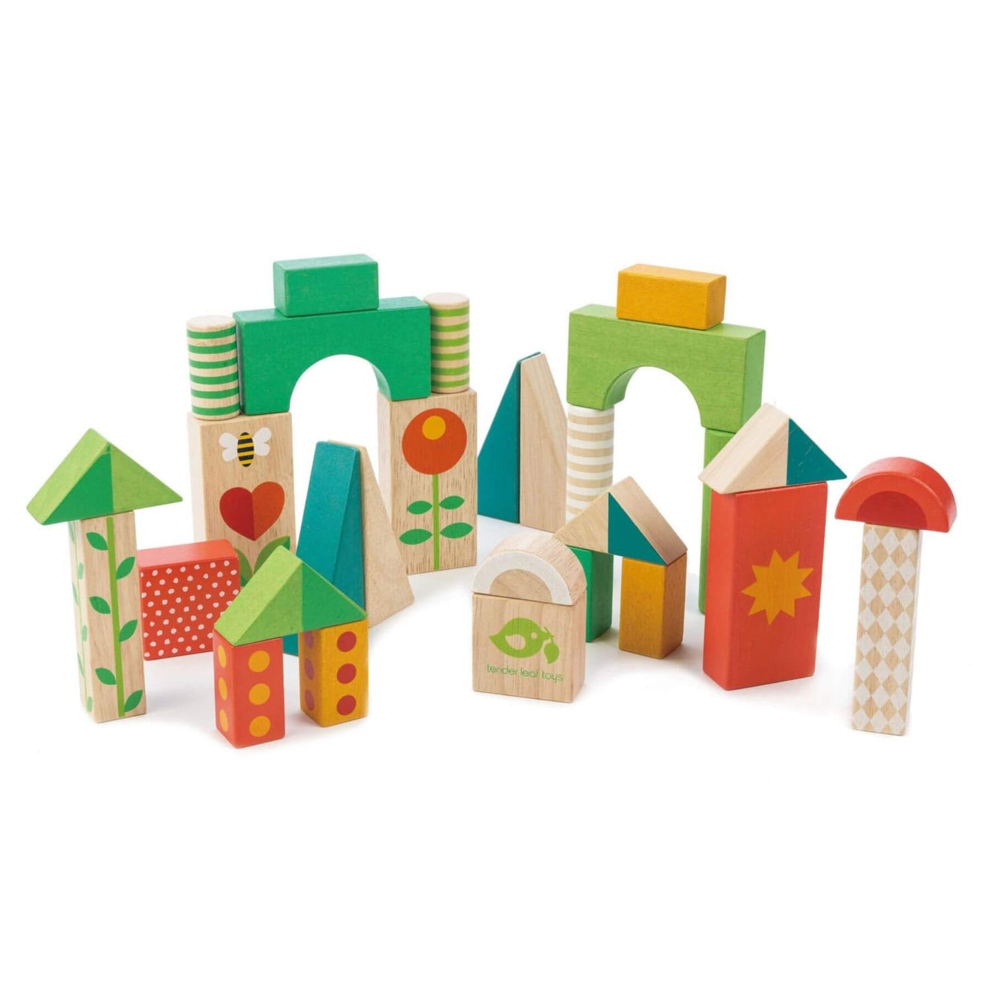 Blocks of Tender Leaf Baby Block Walker