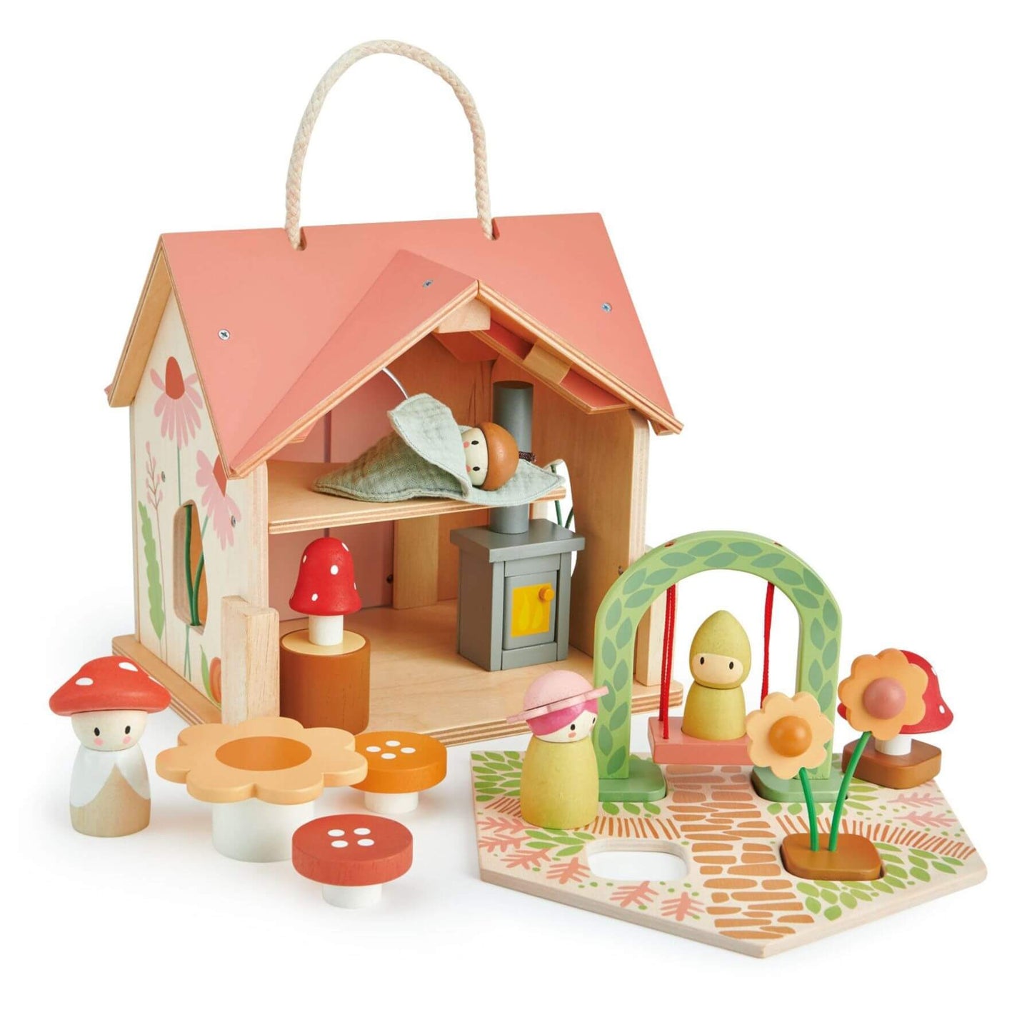 Tender Leaf Rosewood Cottage with Accessories