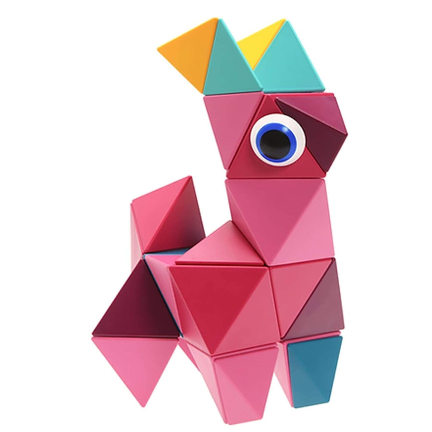 Trido Flamingo Magnetic Art 3D Shapes Large 36-Piece