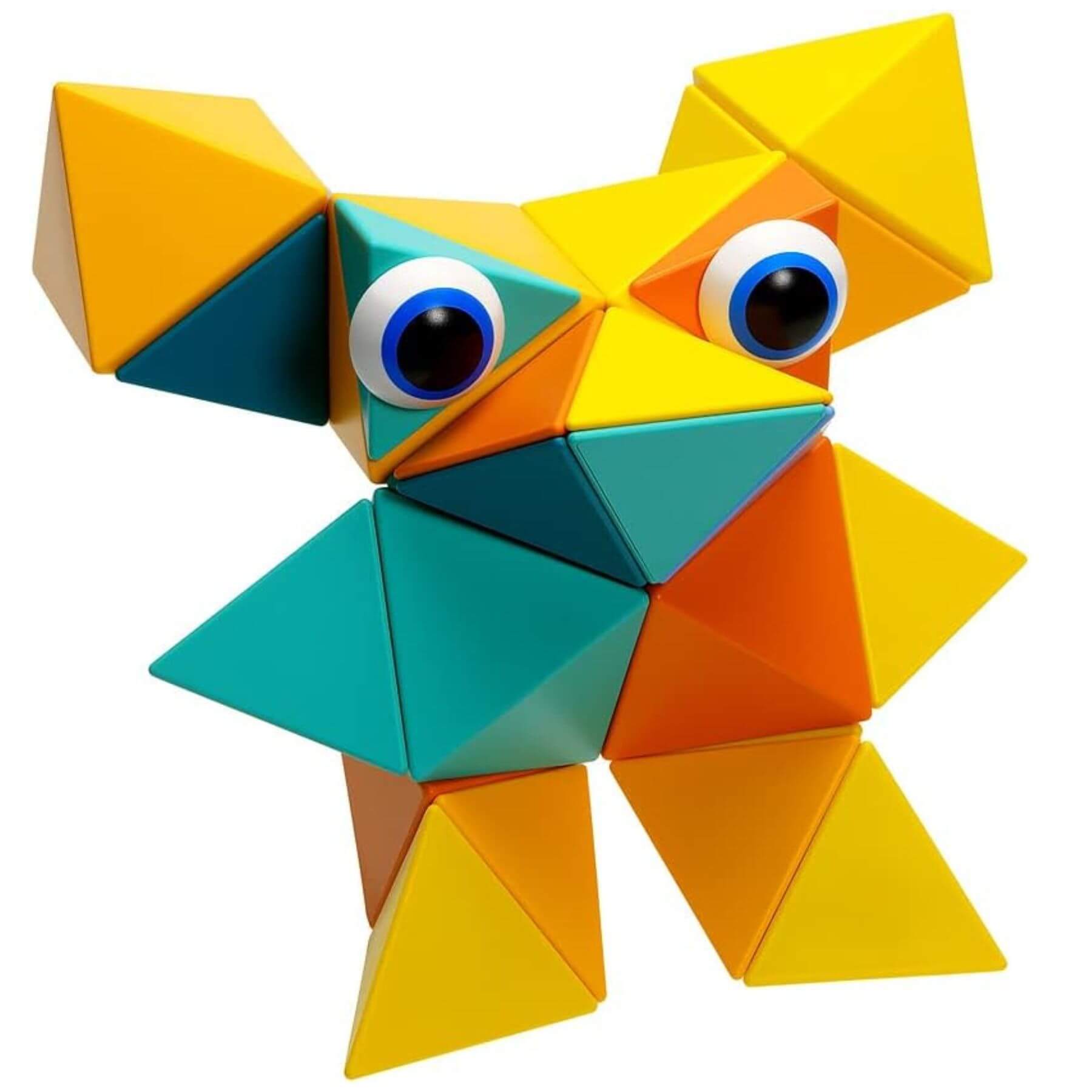 Trido Honey Magnetic Art 3D Shapes Large 36-Piece