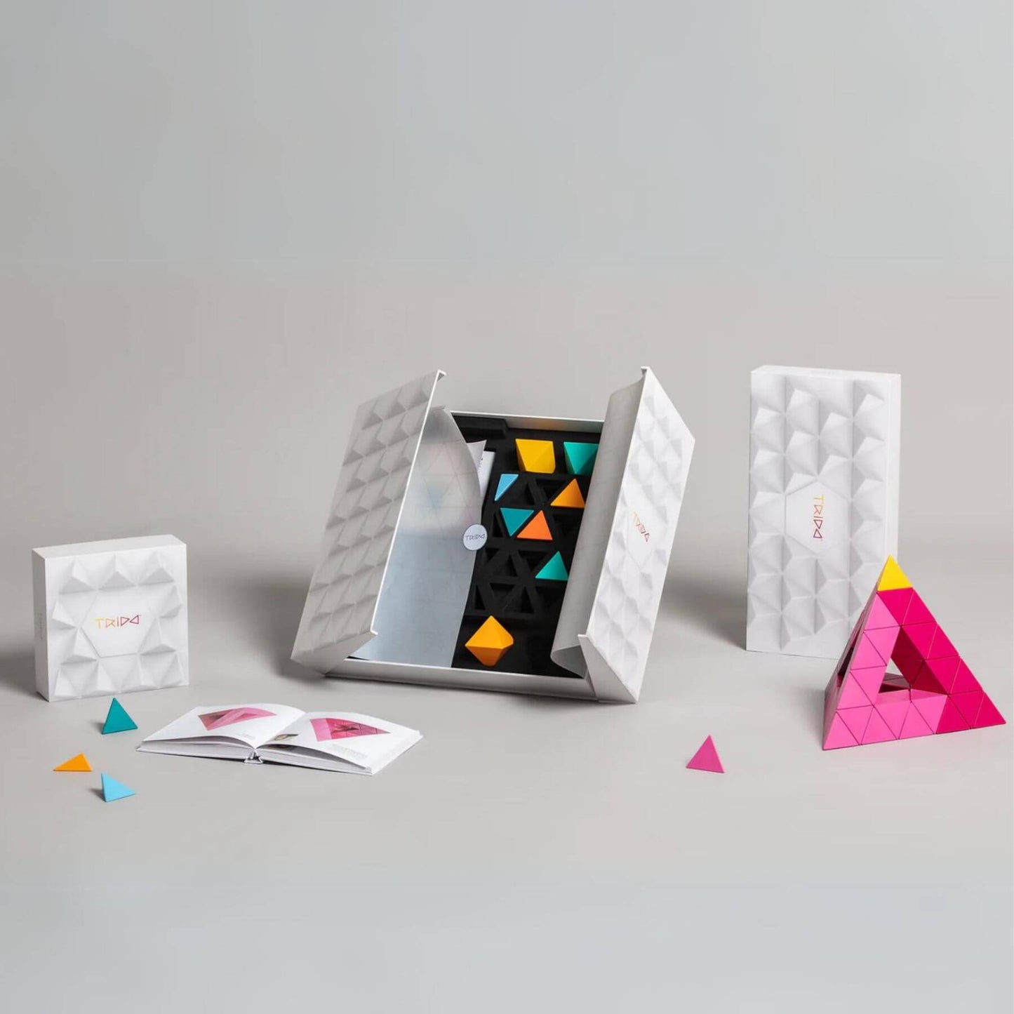 Trido Honey Magnetic Art 3D Shapes Large 36-Piece - Detail