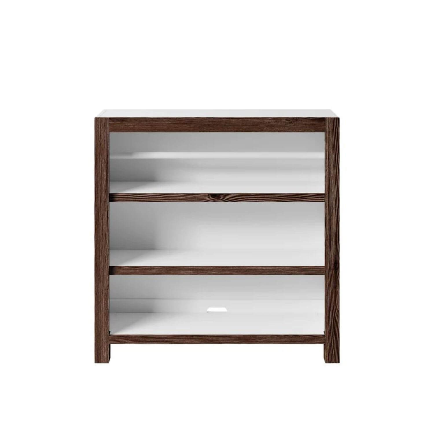 Milk Street Baby True Hutch/Bookcase Mud with Snow