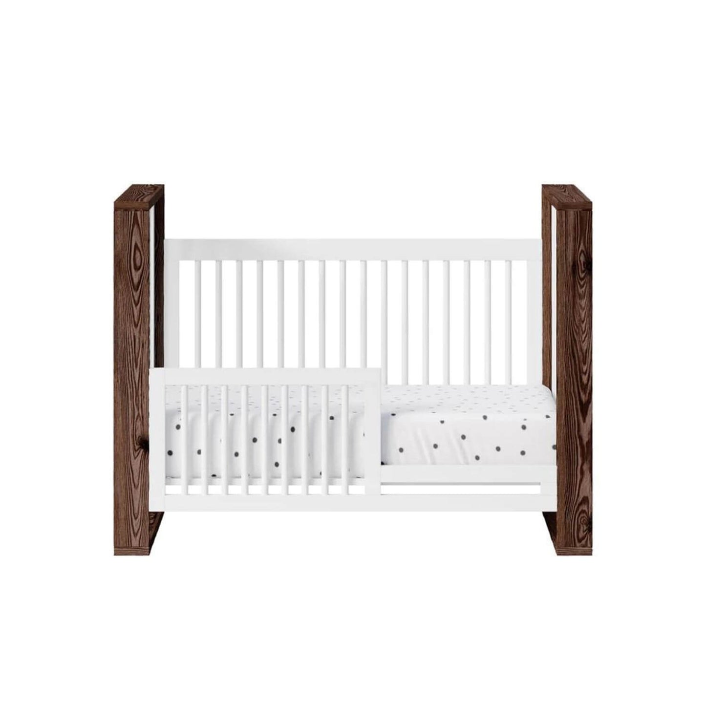 Milk Street Baby True Toddler Bed Conversion Kit Snow
