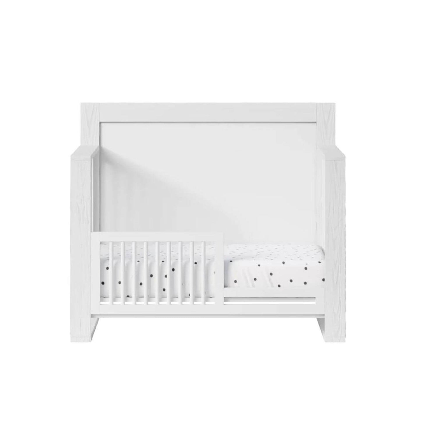 Milk Street Baby True Toddler Bed Conversion Kit Snow