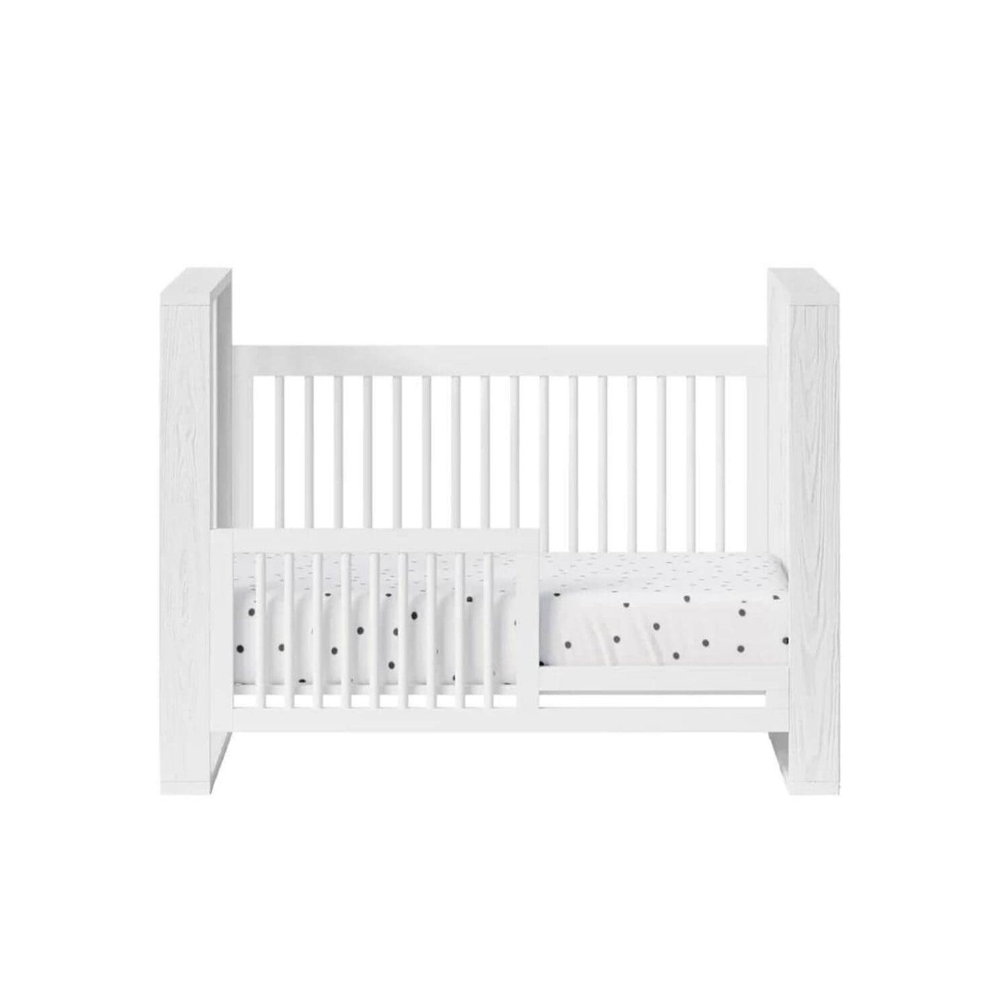 Milk Street Baby True Toddler Bed Conversion Kit Snow