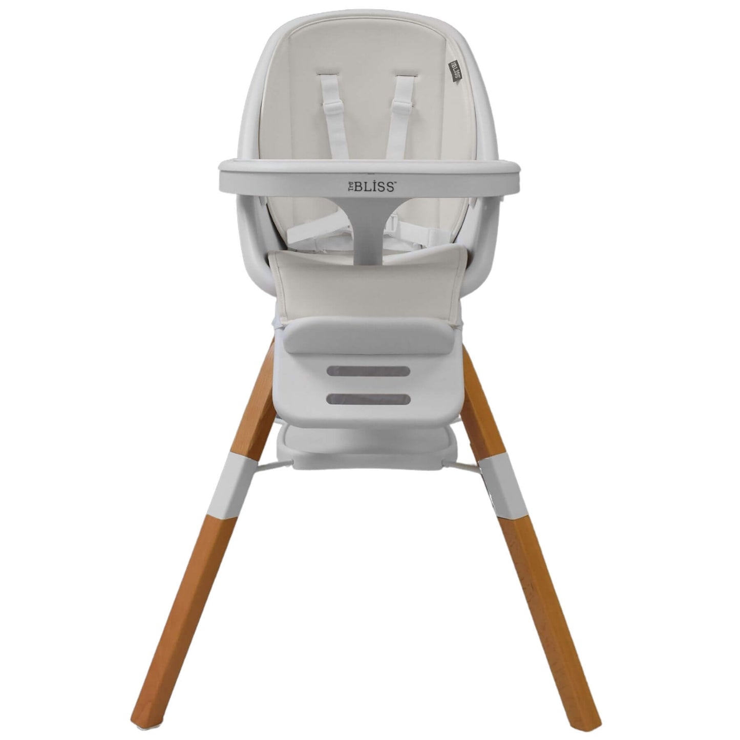 TruBliss 2-in-1 Turn-A-Tot Highchair with 360° Swivel Cream