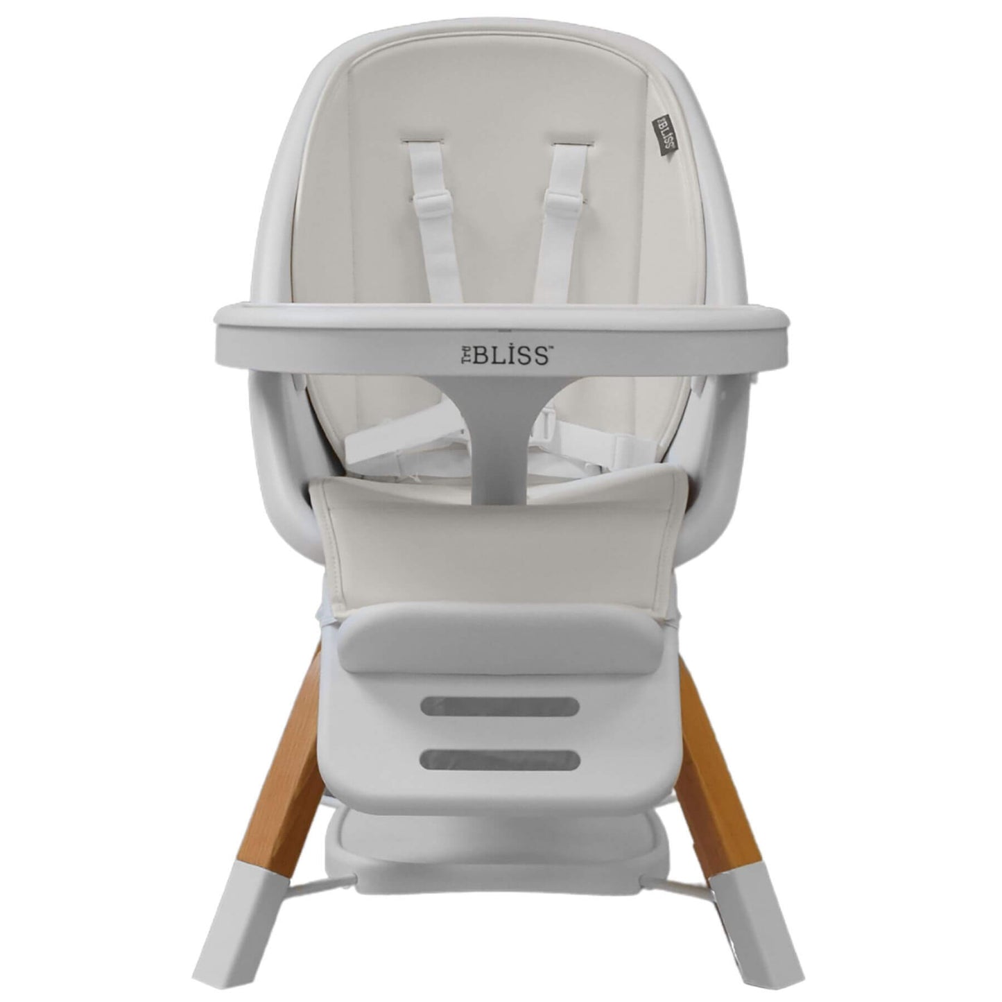 TruBliss 2-in-1 Turn-A-Tot Highchair with 360° Swivel Cream