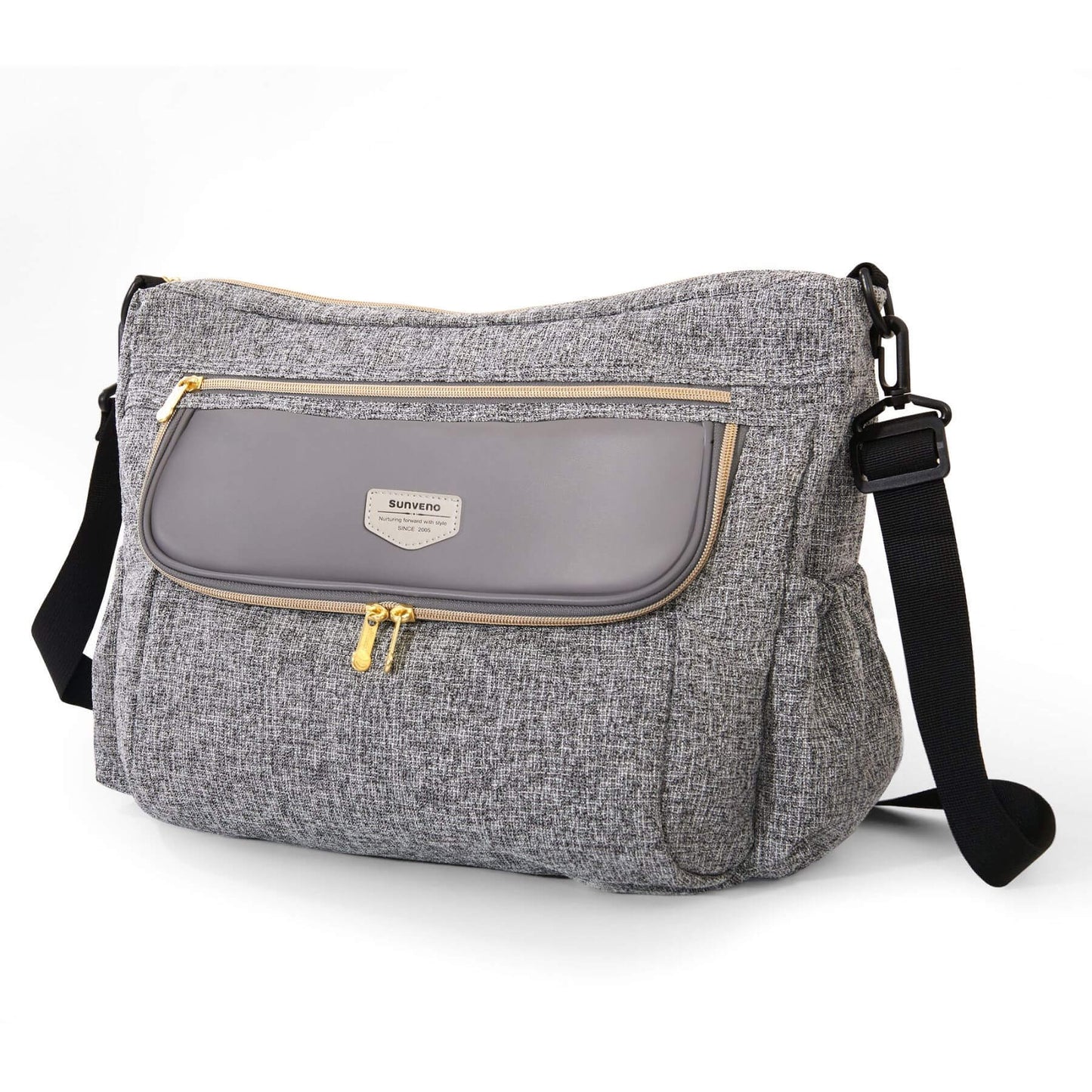 Tweed Luxe Stroller Organizer Grey