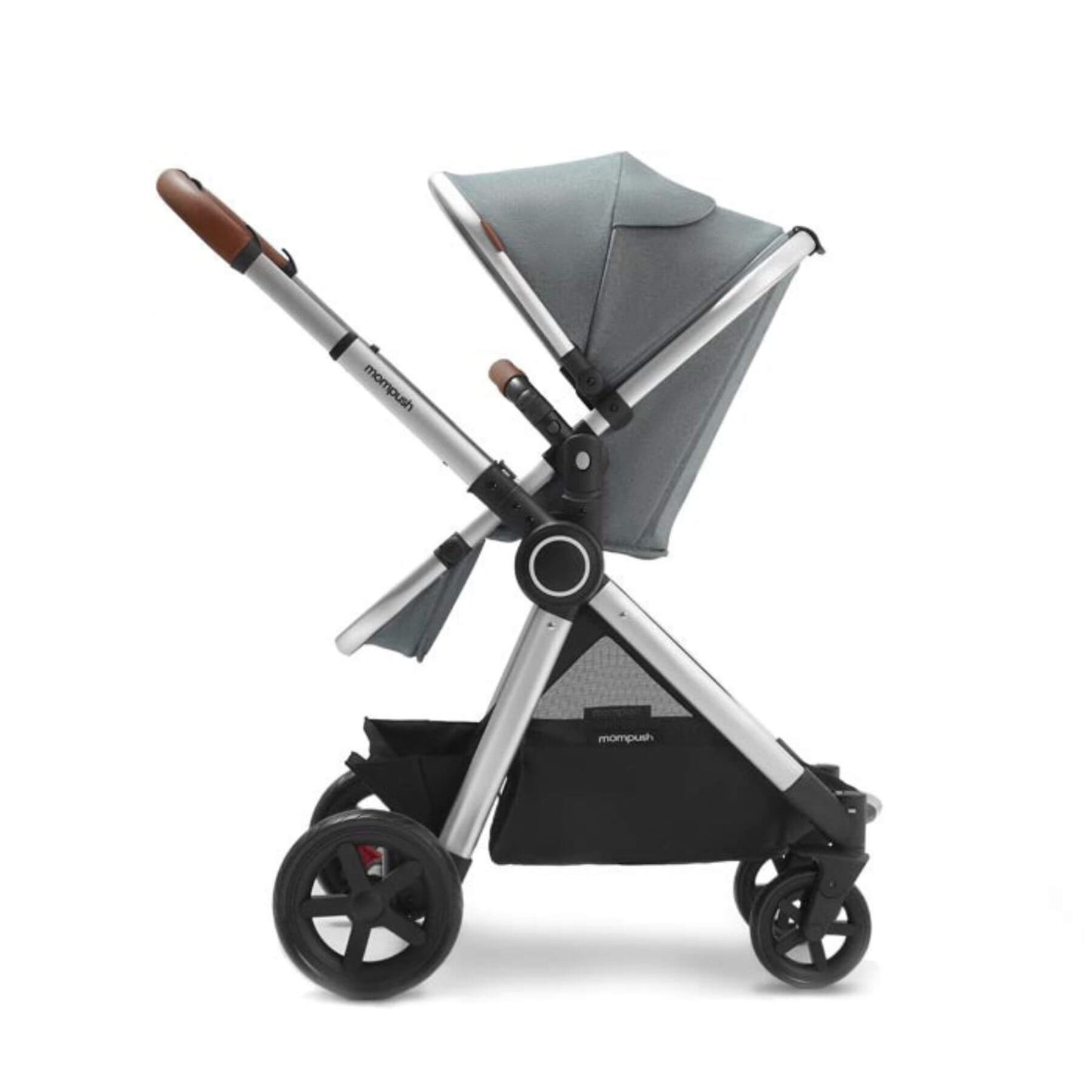 Mompush Ultimate 2 Stroller Silver