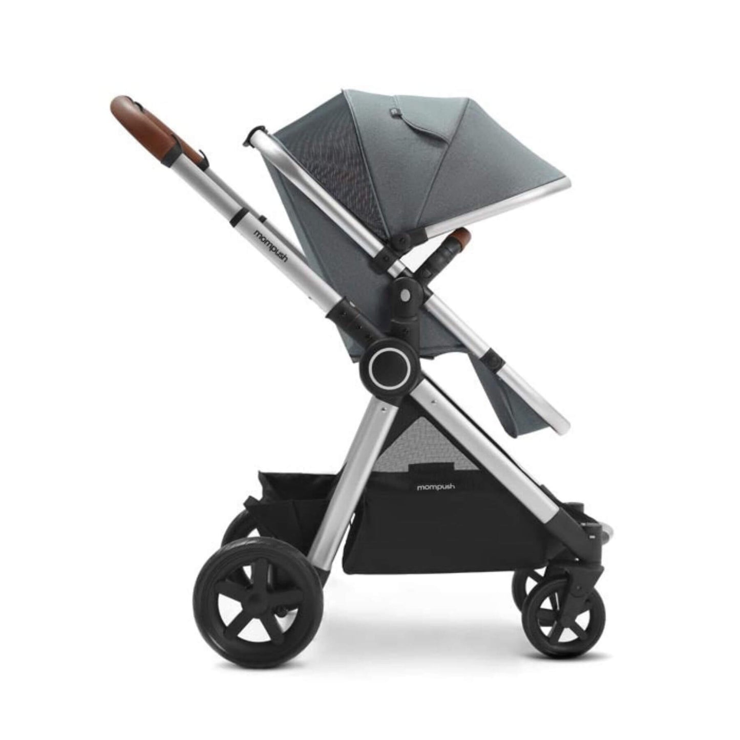 Mompush Ultimate 2 Stroller Silver