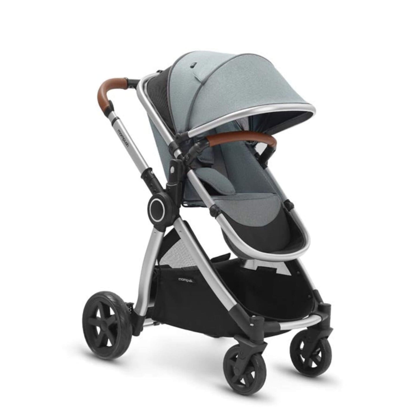 Mompush Ultimate 2 Stroller Silver