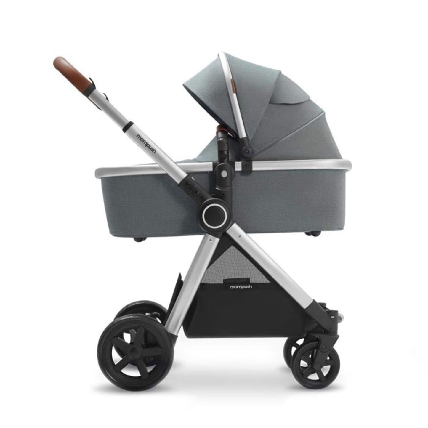 Mompush Ultimate 2 Stroller (Seat Only) Silver