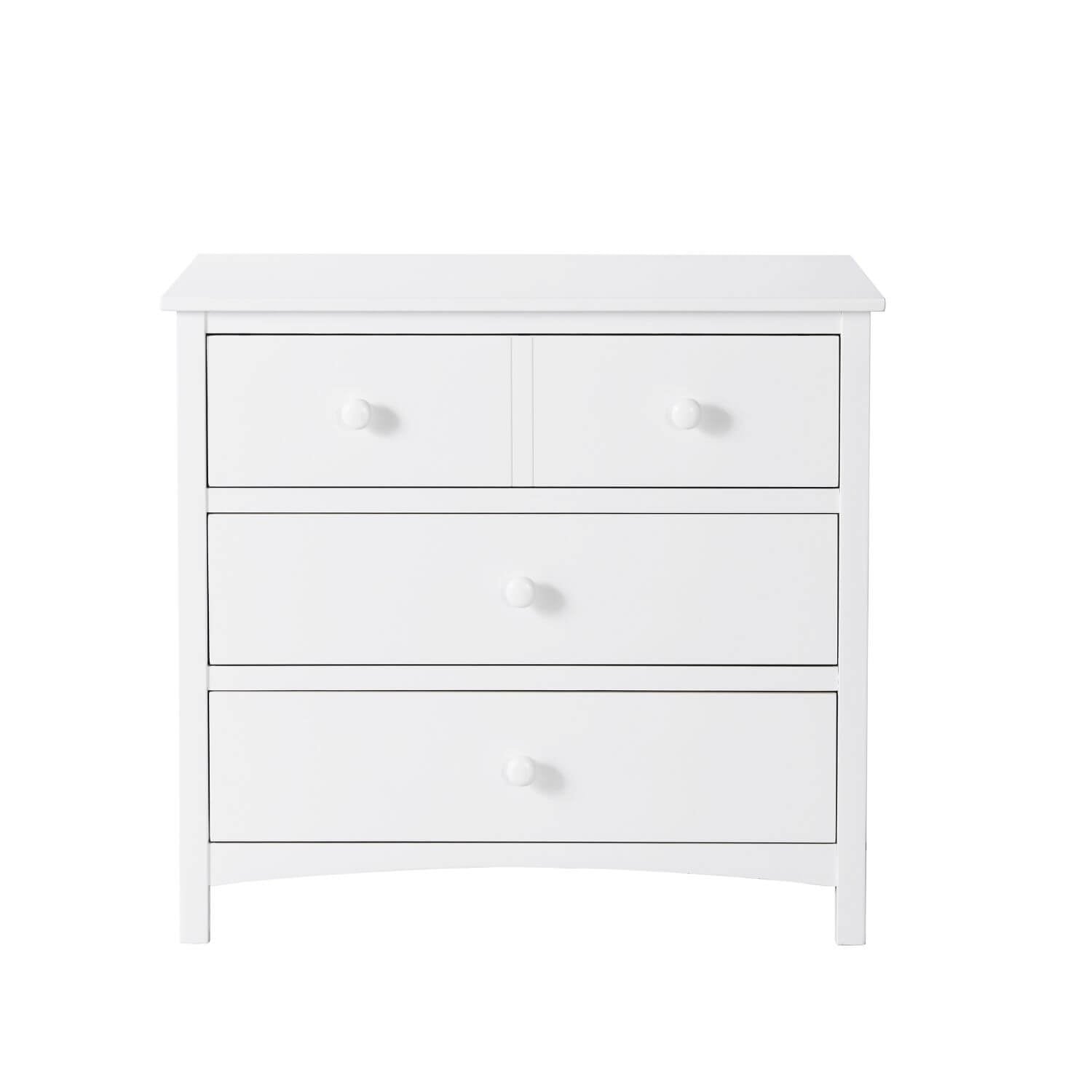 Oxford Baby Universal RTA 3-Drawer Dresser | Snow White