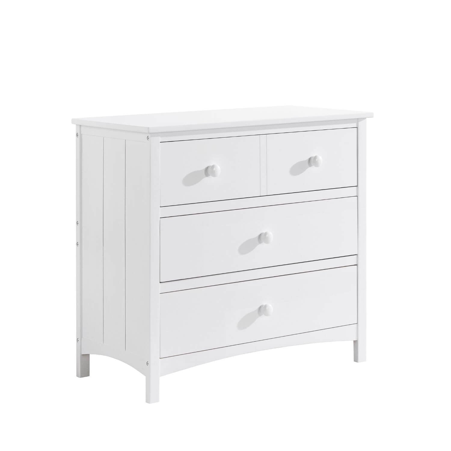 Oxford Baby Universal RTA 3-Drawer Dresser | Snow White