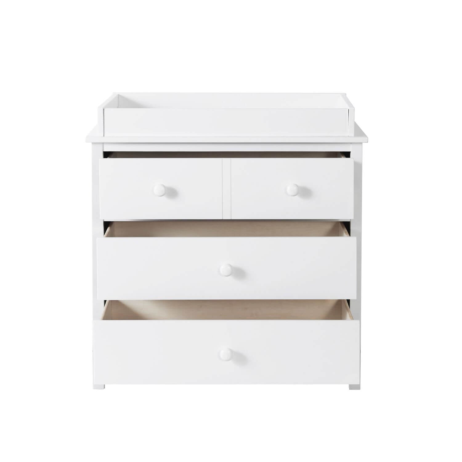 Oxford Baby Universal RTA 3-Drawer Dresser | Snow White